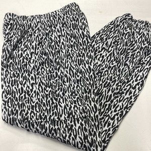 Forever 21 Animal Print Cargo Joggers